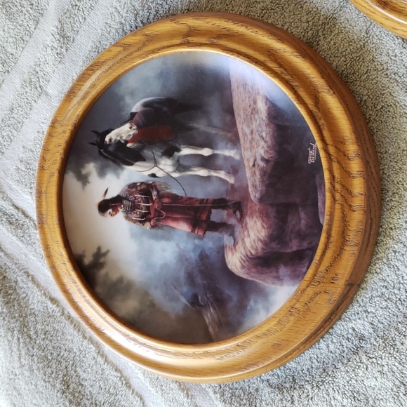 Indian  The Prideful Ones  Plate Collection '2 Plate' - Picture 8 of 9